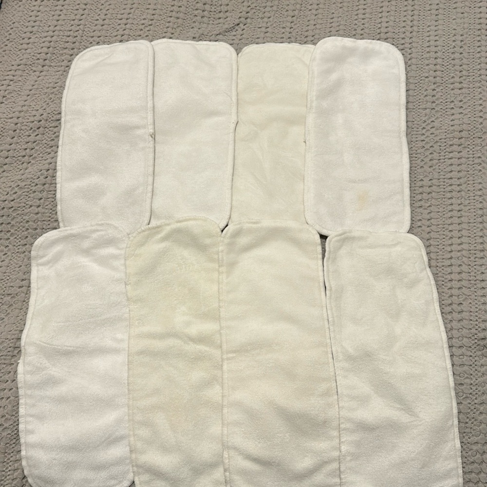 8 Bamboo inserts